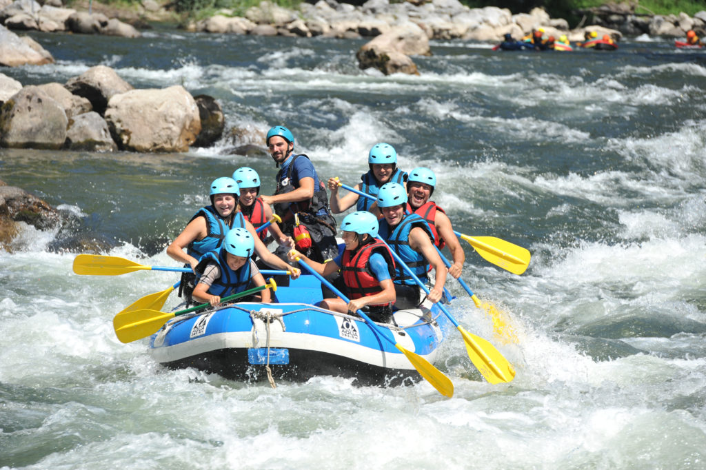 Rafting sur l'Ariège à Foix